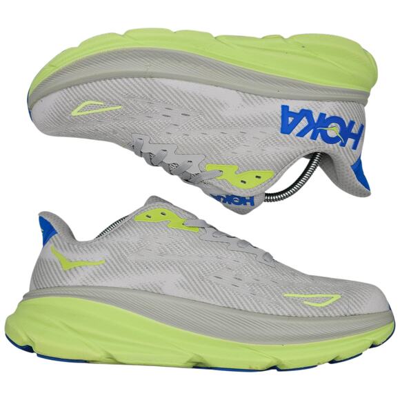 Hoka One One Clifton 9 Stardust Electric Cobalt Men’s 10D Running Shoes Sneaker main image 6